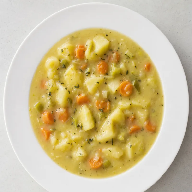 German Kartoffelsuppe Potato Soup