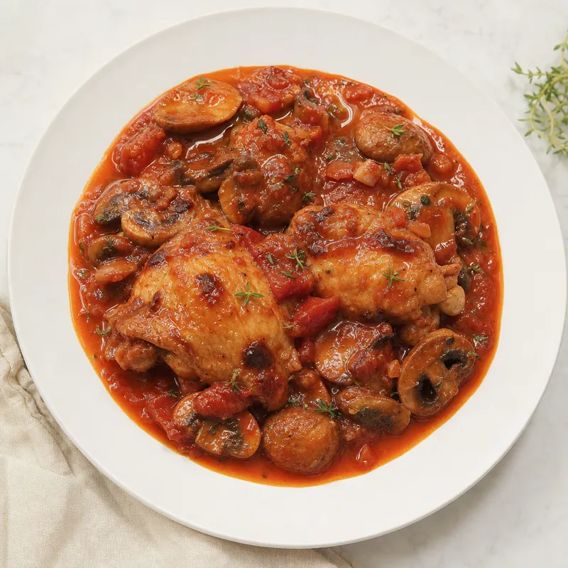 Hunter Style Chicken Casserole