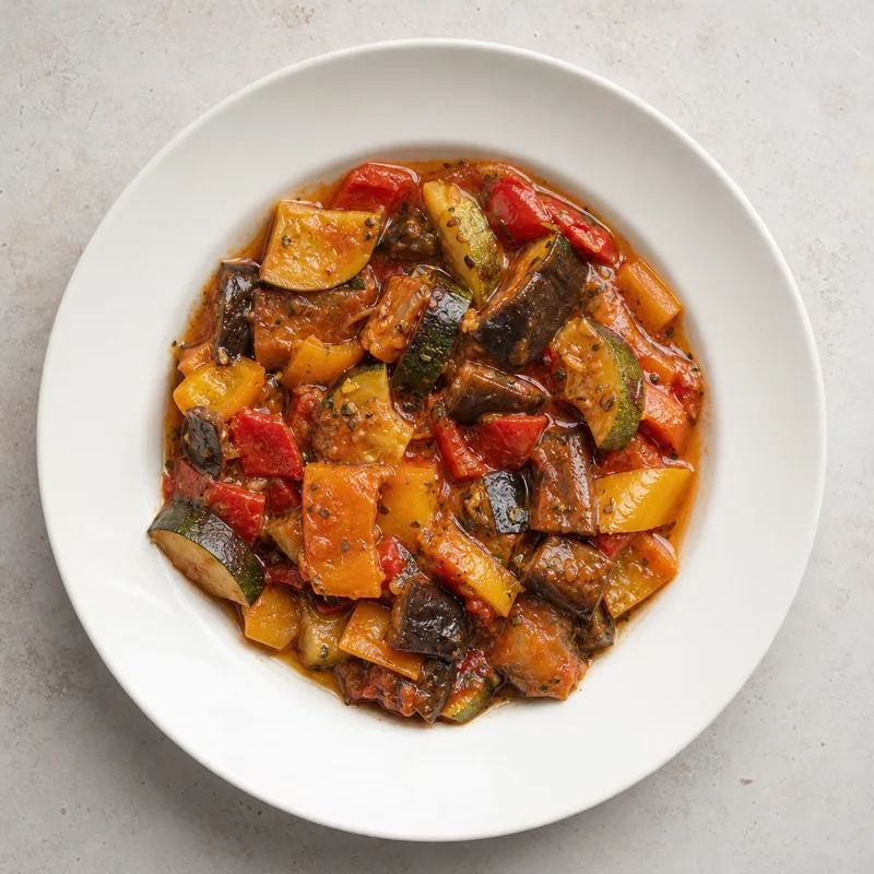 Low FODMAP ratatouille