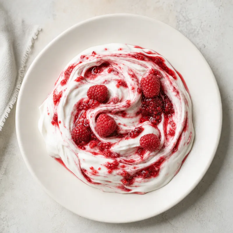 Skyr and Raspberry Fool